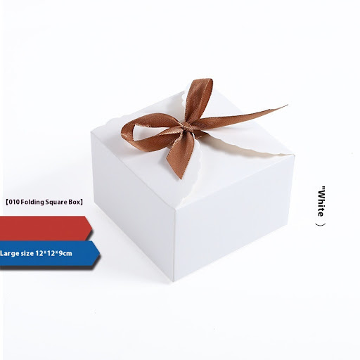 Title 6, Kraft Square Gift Box for elegant and sturdy gi...