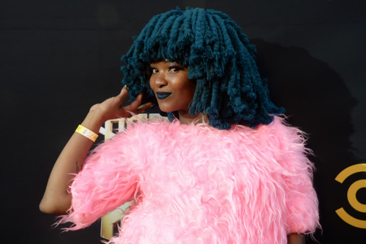 Moonchild Sanelly got to throw shade at AKA as part of the Roast panel.