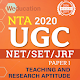 UGC NET 2020 ( JRF/SET/ NTA) PAPER -1 IN ENG. Download on Windows