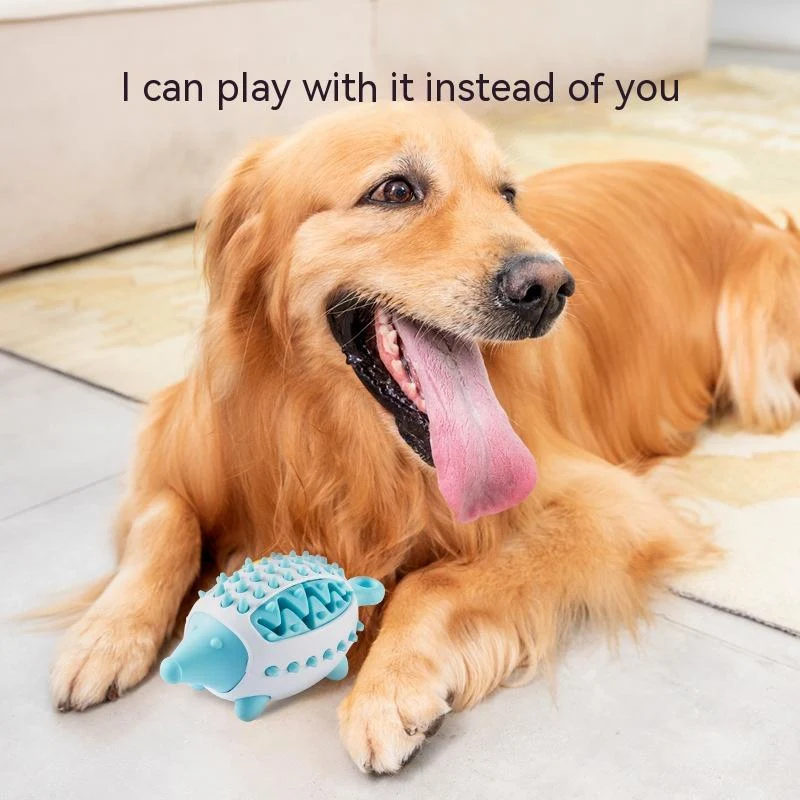 Honden speelgoed voedselbal. Interactief, bevordert beweging en geestelijke stimulatie. Vermindert verveling en stimuleert het spelen.