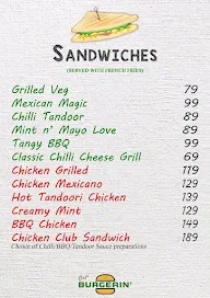 Cafe BURGERIN menu 8