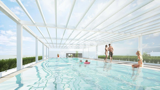 Appartement contemporain avec piscine 1