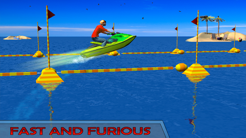 Water Power Boat Racer Screen 3