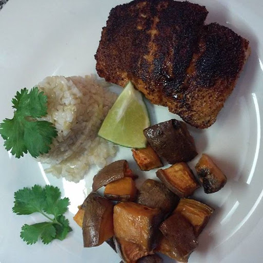 From Instagram: Blackened Salmon https://instagram.com/p/7JS1xJLSu-U1RhcGX4ZMwtzlMmoj_hKSSVI5Q0/