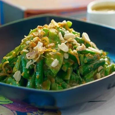 Snow Peas & Green Beans Salad