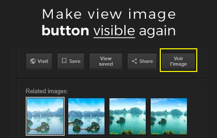 Make view image button visible again Preview image 0