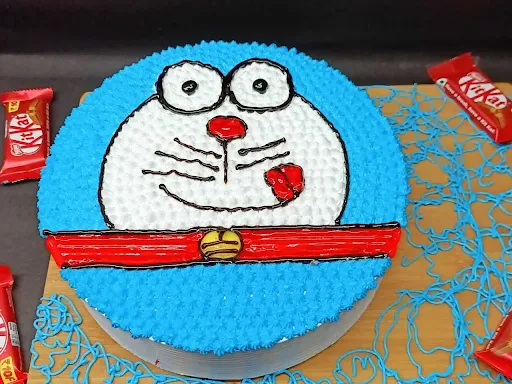 Doraemon Soft Vanilla Cake [1 Kg]