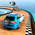 Polisen prado bil stunt - mega ramp stunts 3D 2.1