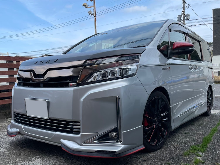ヴォクシーの愛車の表情・チームピンスト・No.001・kanzy工房の誕生月・フォージドカーボンに関するカスタム事例の投稿画像10枚目
