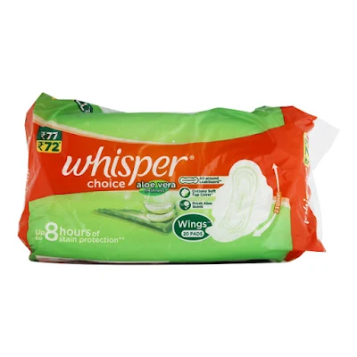 Whisper Choice Aloe Regular - 20 pc