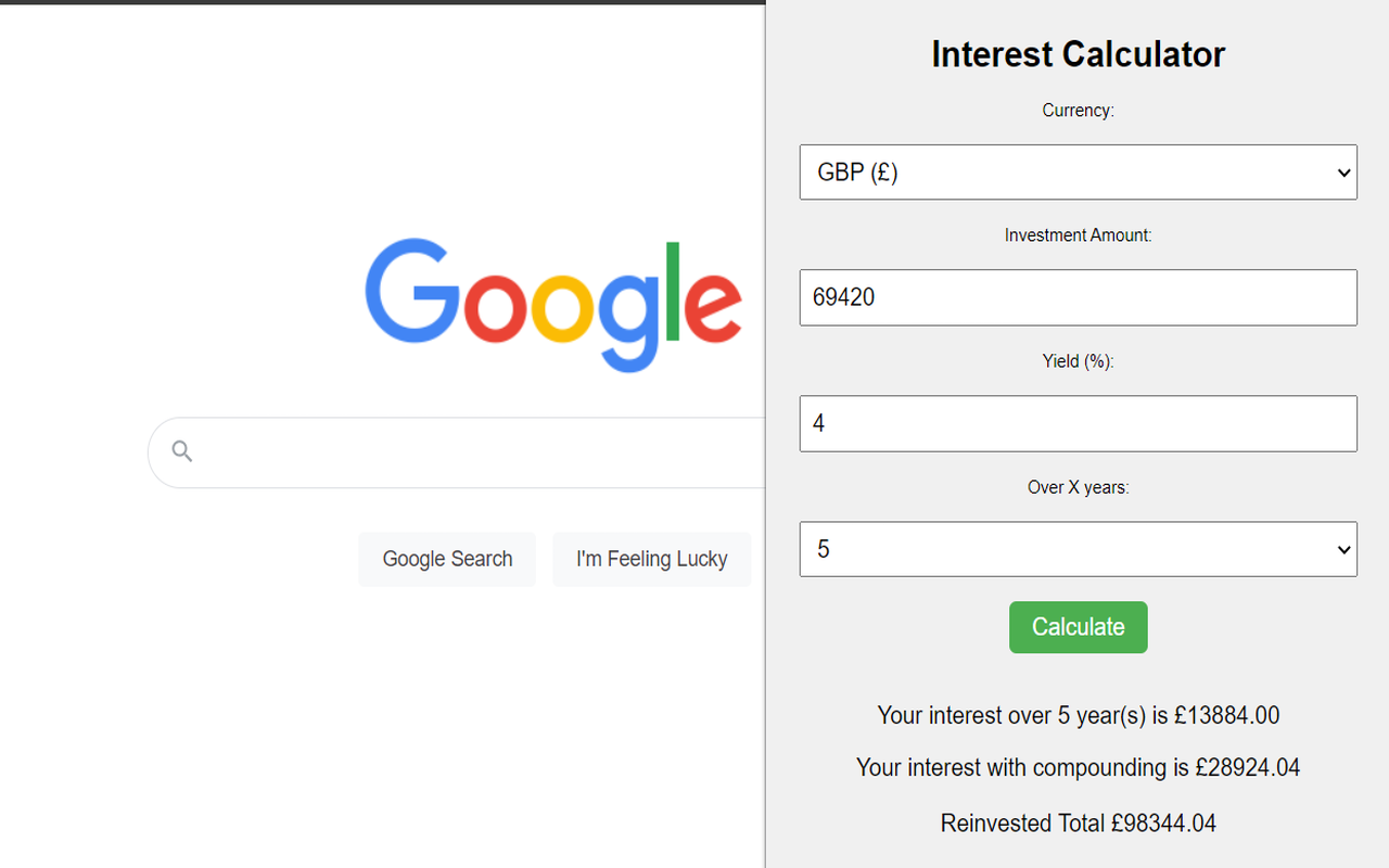 Interest Calculator Preview image 2