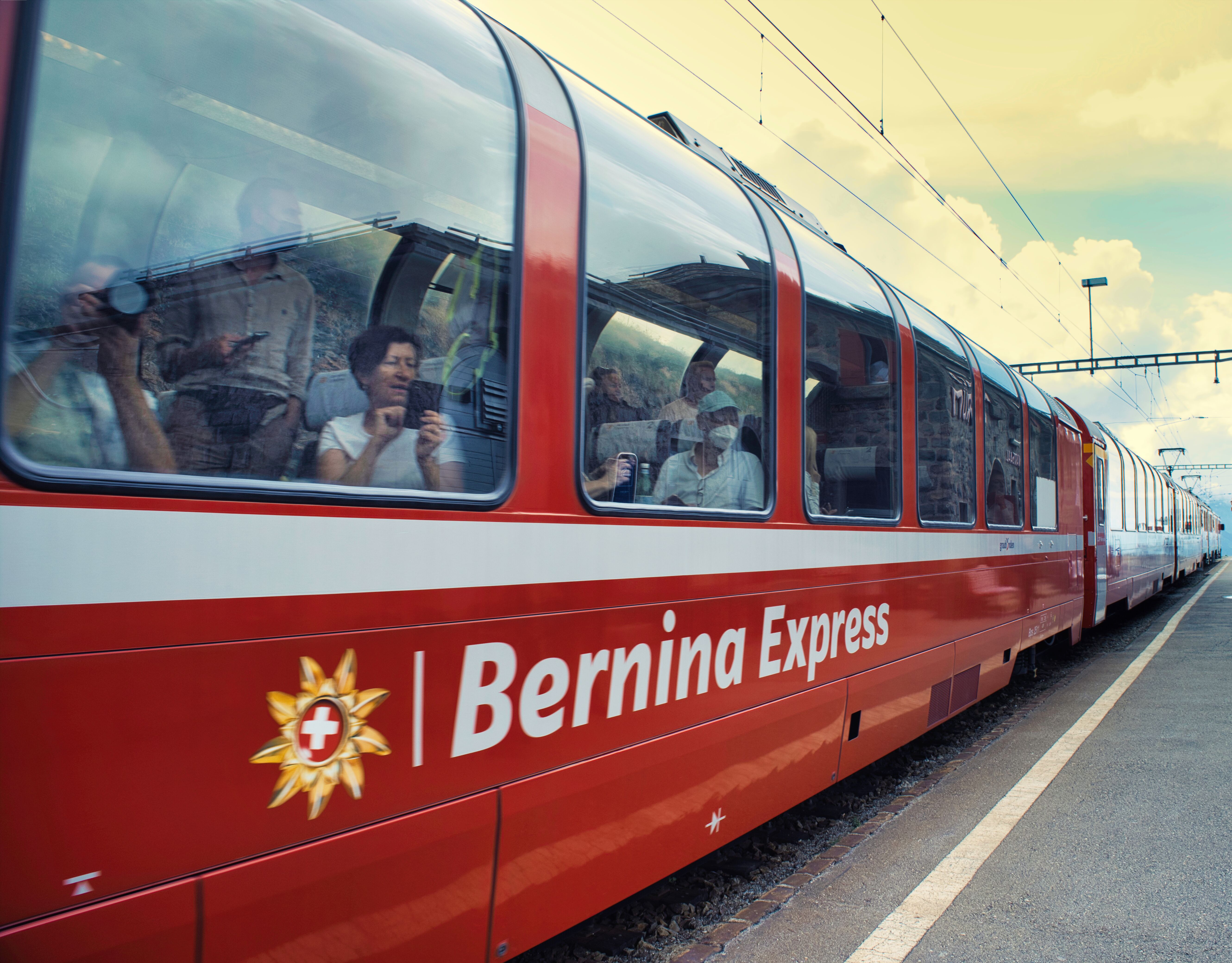 Trenino Rosso del Bernina di M.Faini