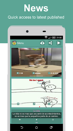 Risa App videos to share