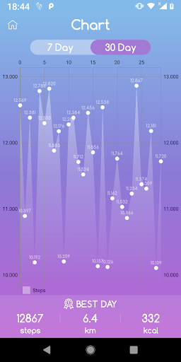Step Counter  Tracker - Pedometer
