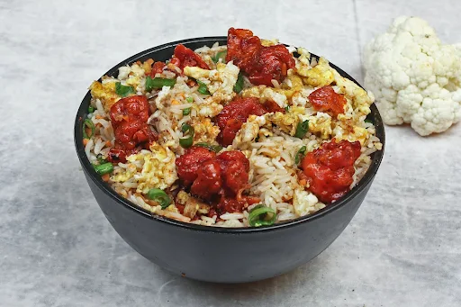 Egg Gobi Fried Rice [500 Ml]