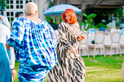 Bianca Le Grange and Celeste Ntuli dancing at Bombay event in Hyde Park, Johannesburg. 