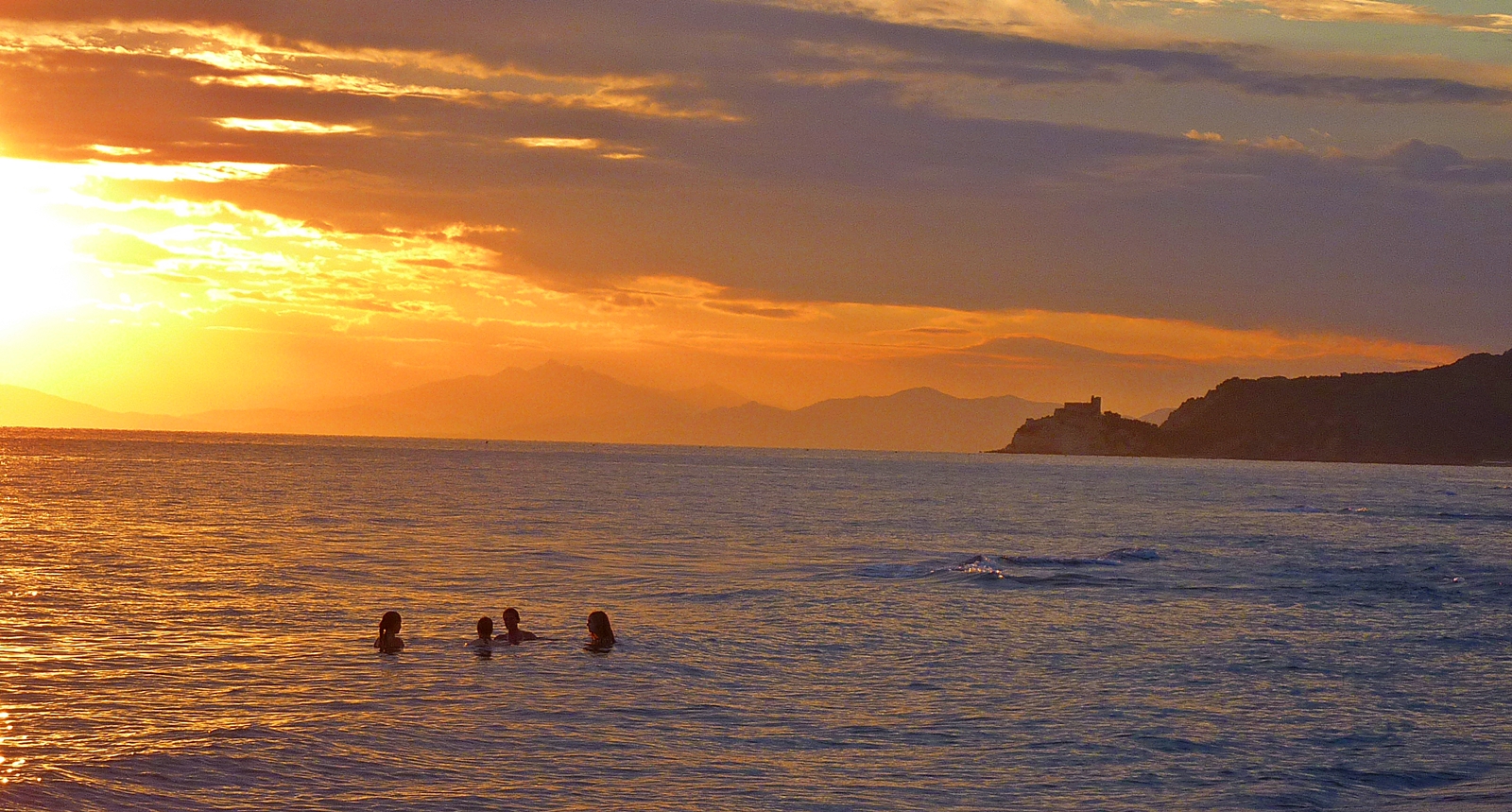 Il bagno al tramonto di FransuaR