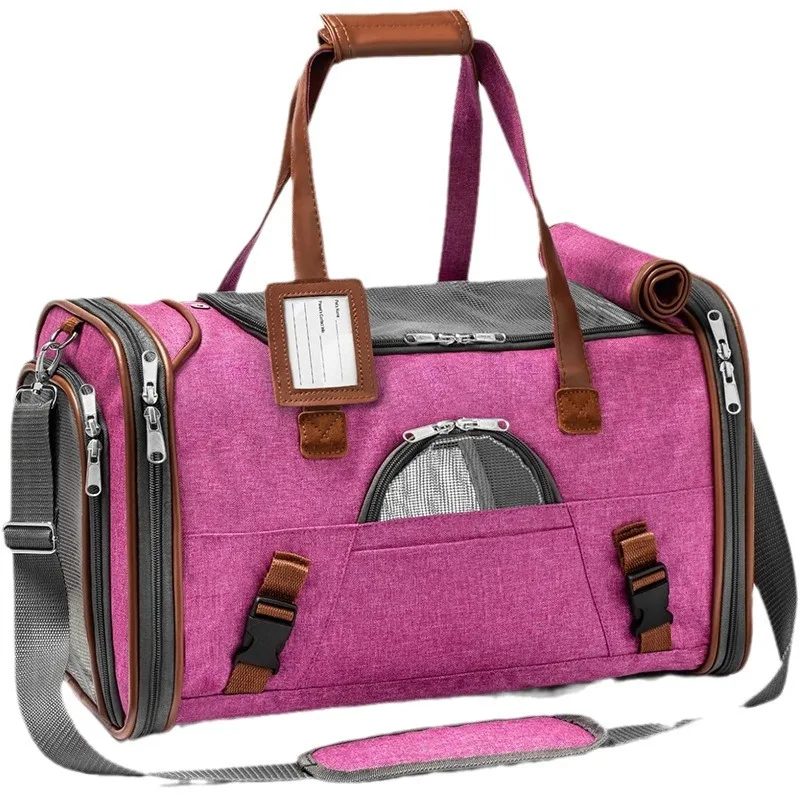 Nouveau Sac de Transport Portable pour Animaux Étanche et Résistant Grande Capacité. Idéal pour les voyages sûrs et confortables de votre animal