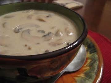 Wild Mushroom Soup with Port Wine