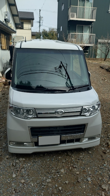 タントカスタムの車が汚い・まだまだ寒い・洗車・DIY・撥水バッチリに関するカスタム事例の投稿画像2枚目