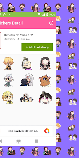 Nezuko WA Stickers