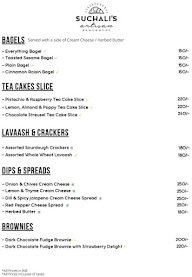 Suchali's Artisan Bakehouse menu 3