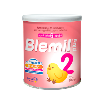 Fórmula Infantil Blemil Plus 2 Nutriexpert 6 Meses Lata x 800 gr  