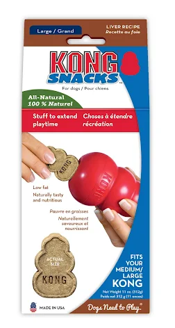 KONG StuffN Snacks Lever, large, XP1E, 2 st