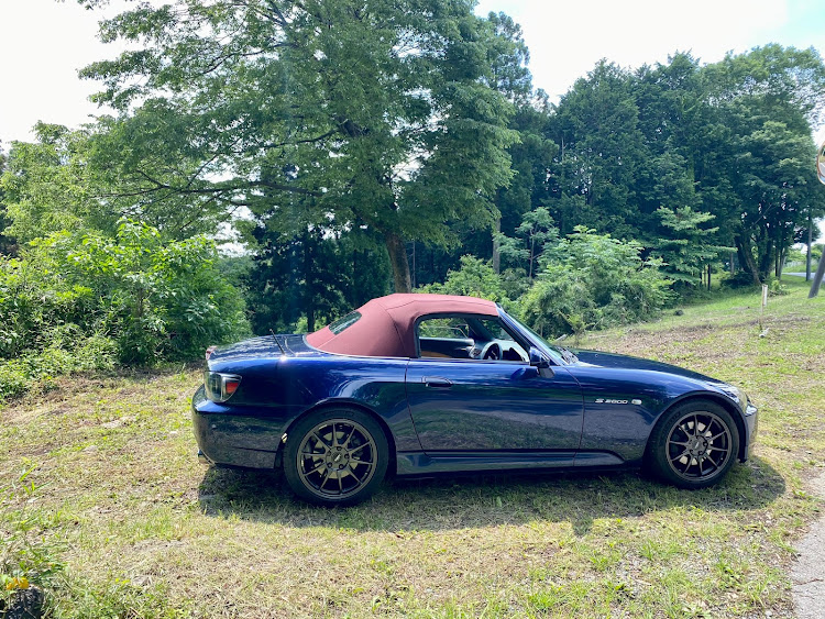 S2000の新緑と愛車・オープンカーのある生活・新緑の中で・お題提出に関するカスタム事例の投稿画像2枚目