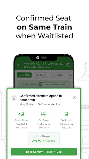 ConfirmTkt: Train Booking App screenshot #2