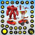 Icon Snake Robot Game - Stone Robot