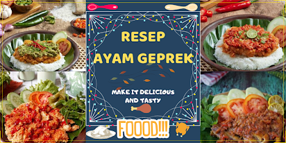 Resep Ayam Geprek Enak Apps On Google Play
