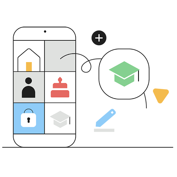 Add or edit work & education information