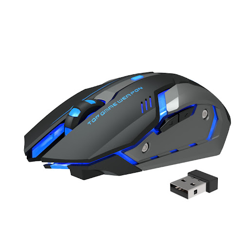 Title 5, Machinery Wireless Charging Silent Gaming Mouse...