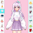 Anime Dress Up and Makeup Game icon