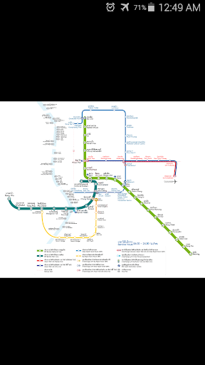 Bangkok Metro Map