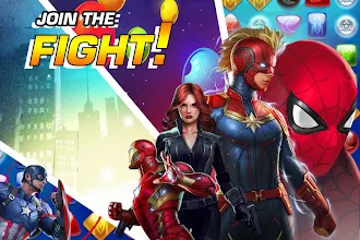 Marvel Puzzle Quest Join The Super Hero Battle Apps On