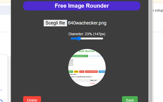 Free Image Rounder