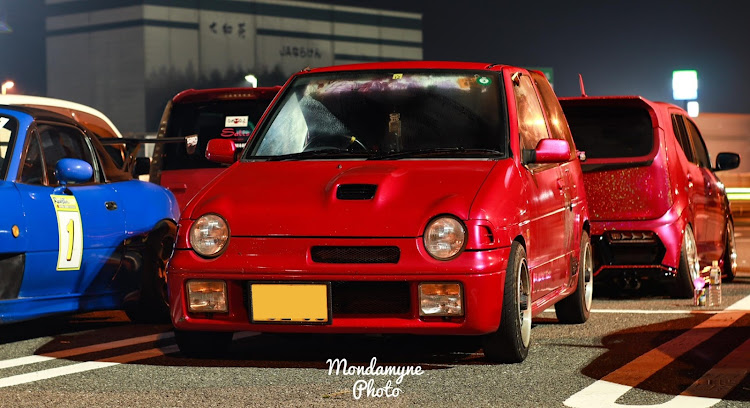 アルトワークスのKing of Street C.C・King of street C.C関西支部MT・針テラスナイトミーティング・想像以上の台数に主催者キャパオーバーwww・♯深夜徘徊倶楽部に関するカスタム事例の投稿画像18枚目
