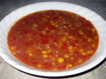 Spicy Frijole Soup