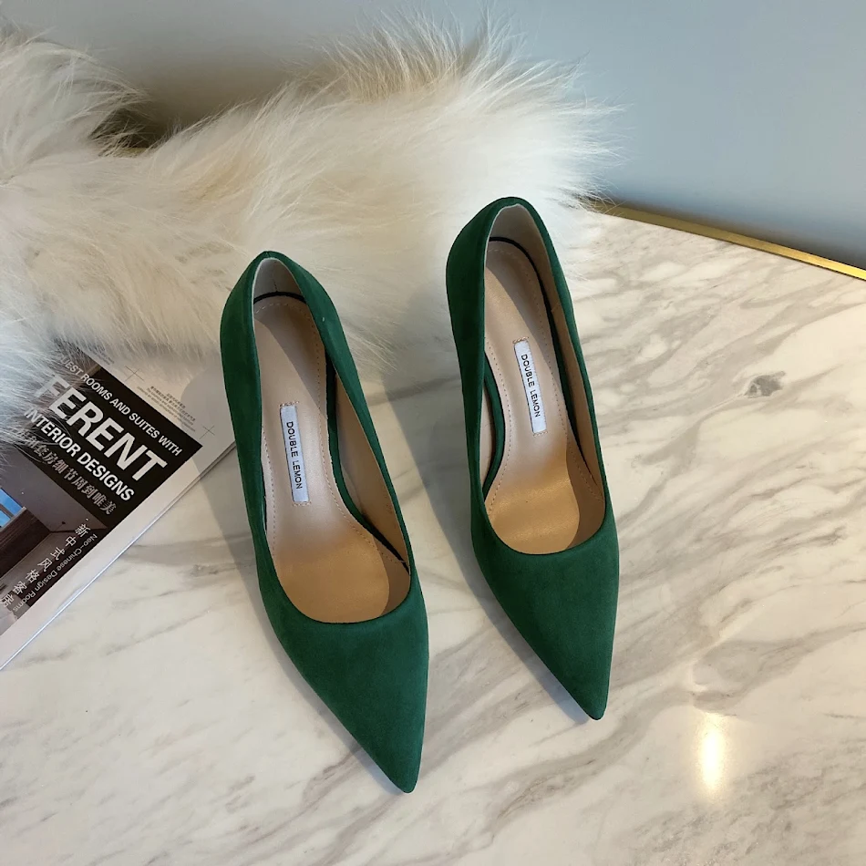 Dames schoenen met ondiepe stilettohak, eenvoudige stijl en temperament OL voor dagelijks woon-werkverkeer en kantoor.