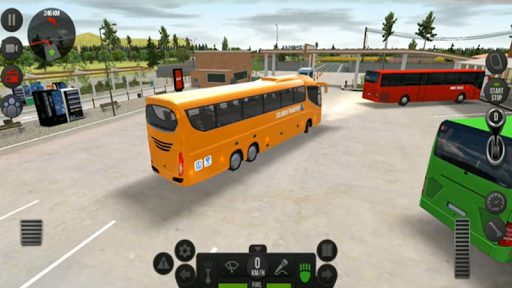 Modern Heavy Bus Coach: Public Transport Free Game screenshots 1