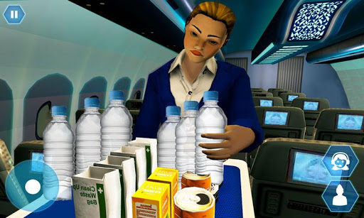 Screenshot Airhostess Flight Pilot 3D Sim