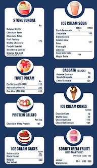 Giani's Ice Cream menu 3