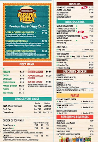 Domi's Pizza menu 2