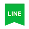 Imagen del logotipo del elemento de LINE Tag Helper