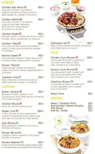 Maroosh menu 1