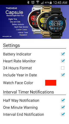 免費下載個人化APP|TimeWear Capsule Watch Face app開箱文|APP開箱王