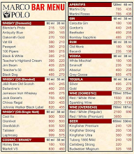 Marco Polo menu 2