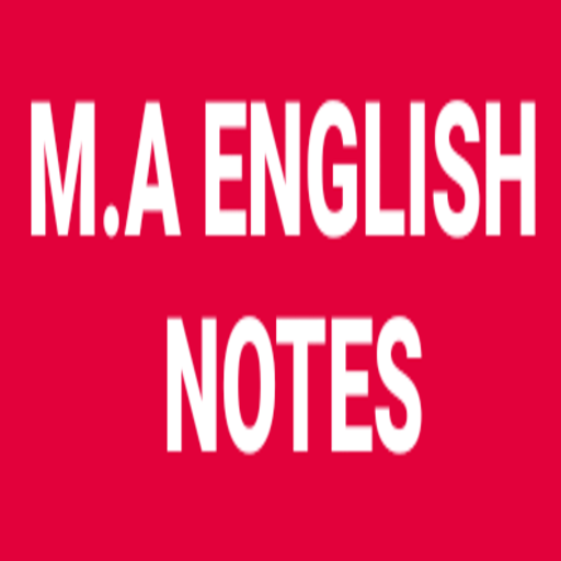 M.A ENGLISH NOTES